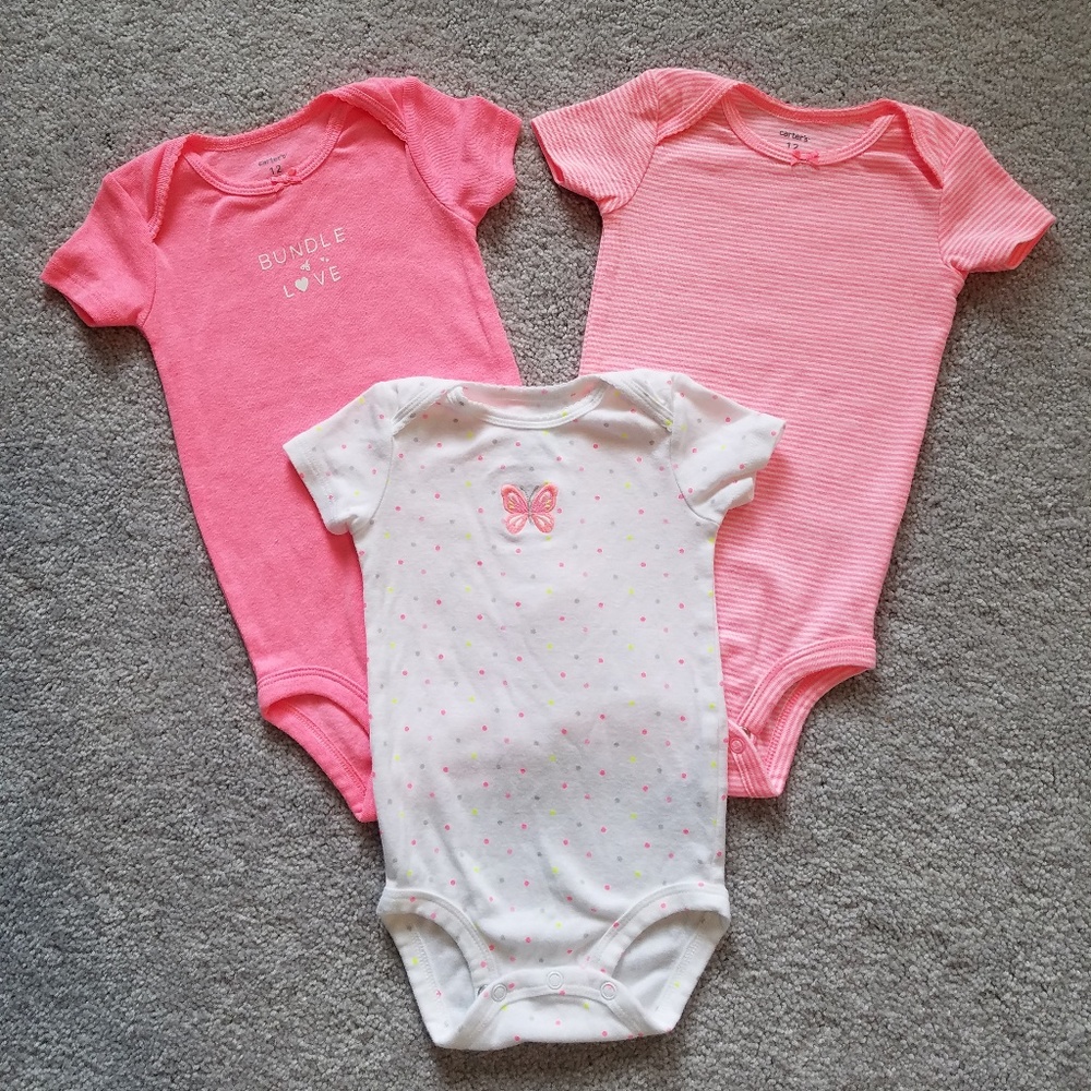 3 Carter's onesies